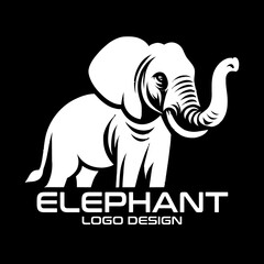 Obraz premium Elephant Vector Logo Design