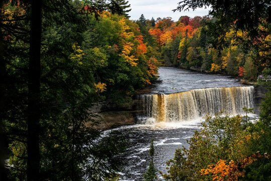 Tahquamenon Falls in Autumn