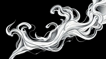 Smoke Effect Suitable for Photoshop Screen mode SET_1