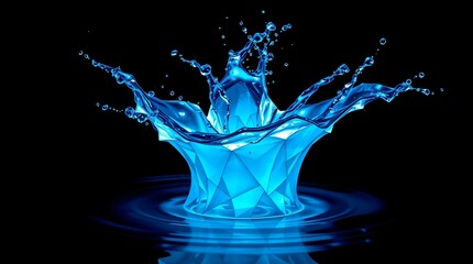 Water Effect Suitable for Photoshop Screen mode SET_1