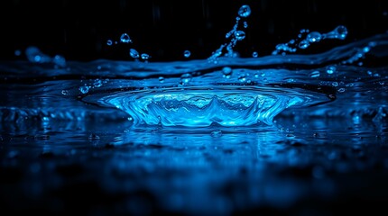 Water Effect Suitable for Photoshop Screen mode SET_1