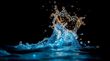 Water Effect Suitable for Photoshop Screen mode SET_1
