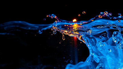 Water Effect Suitable for Photoshop Screen mode SET_1