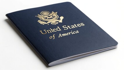US Passport Blue Cover, Gold Foil Stamp, Travel Document, Passport Photography Passport, Travel