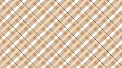 Simple plaid pattern background, flannel texture wallpaper, vector illustration.