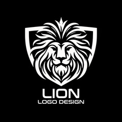 Fototapeta premium Lion Vector Logo Design