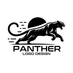 Fototapeta premium Panther Vector Logo Design