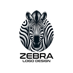 Zebra Vector Logo Design