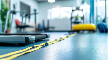 Fototapeta premium A modern rehabilitation facility with advanced 