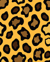 Vibrant Leopard Print Pattern - Stylish Animal Print Design
