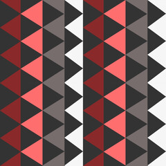 Fototapeta premium This beautifully crafted pattern draws on triangular shapes, blending geometric precision with a modern touch. 