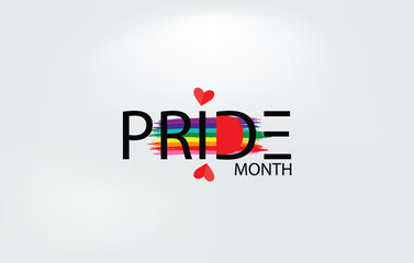 Love is Powerful Happy Pride Month Design