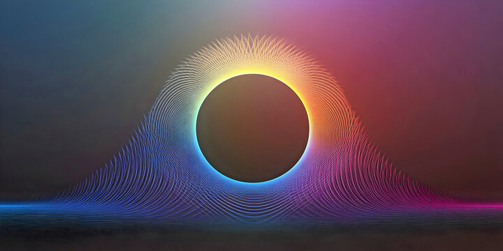 trunnion eclipse, ai generated.