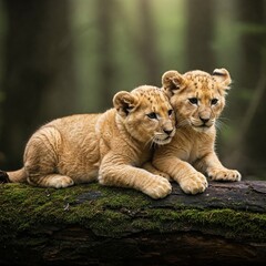 Fototapeta premium Löwenbaby