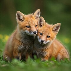 Fototapeta premium Fuchs Baby