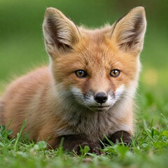 Fototapeta premium Fuchs Baby