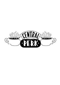 Central Perk SVG Design &ndash; Iconic Coffee Shop Artwork for T-Shirts, Mugs, Signs, and Personalized Gifts
