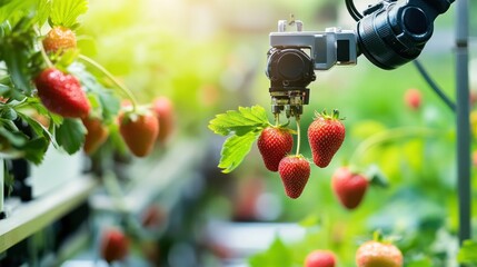 Robotic Strawberry Harvesting: Advanced Technology in Agriculture