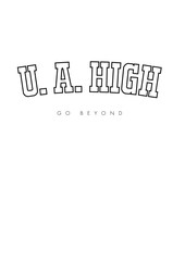 U.A. High SVG Design – Iconic My Hero Academia Artwork for T-Shirts, Mugs, Posters, and Personalized Gifts