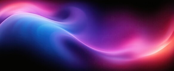 Vibrant Abstract Design Fluid Motion Gradient Purple Blue Pink Dreamy Background