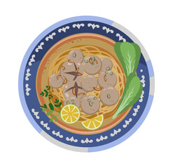 Bakso illustration 