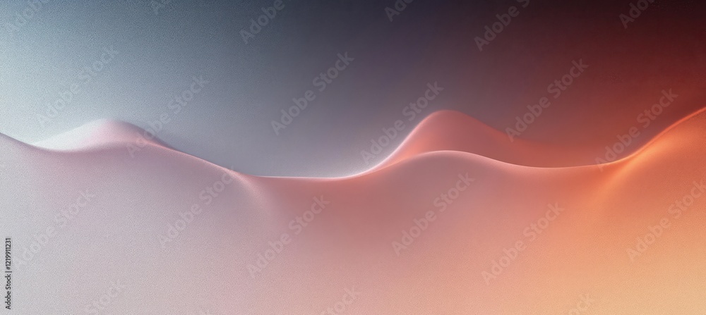 Poster elegant background with soft beige gradient and subtle textures for calm digital art