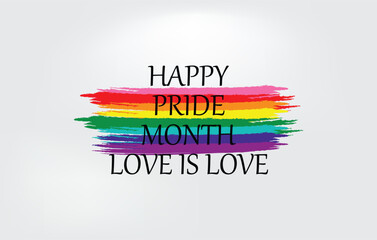 Embracing Identity Happy Pride Month Design