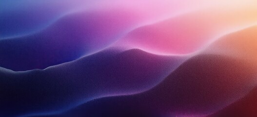 Obraz premium Vibrant Purple and Blue Abstract Expressionism Gradient Background with Texture and Soft Lighting