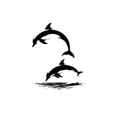 Dolphin Vector Logo Design