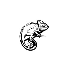 Chameleon Vector Logo Design