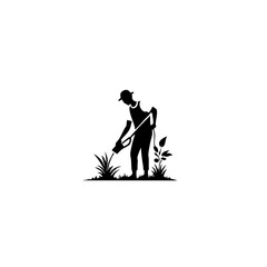 Obraz premium Gardening Vector Logo Design