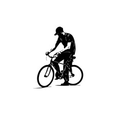 Fototapeta premium Cycling Vector Logo Design