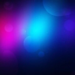 Abstract Blue and Pink Bokeh: A Dreamy, Ethereal Artwork