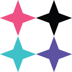 variety of geometric shapes ornament