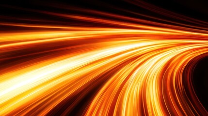 Obraz premium Abstract Speed: Fiery Trails of Light