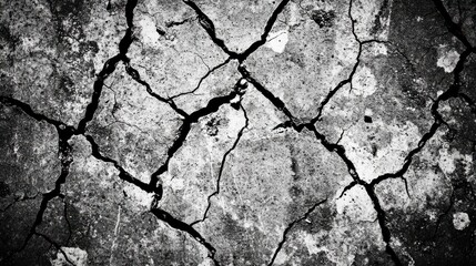 Obraz premium Abstract Textures of Arid Earth in Harsh Light