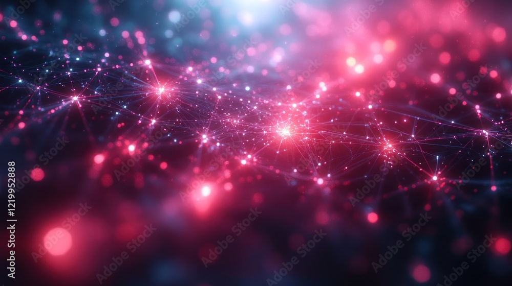 Poster abstract network connections: a visual representation of global interconnectivity