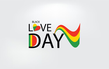 Love in Motion Black Love Day Design