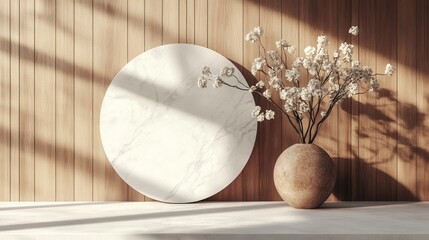 Elegant Granite Textures in a Luxurious Lobby Setting