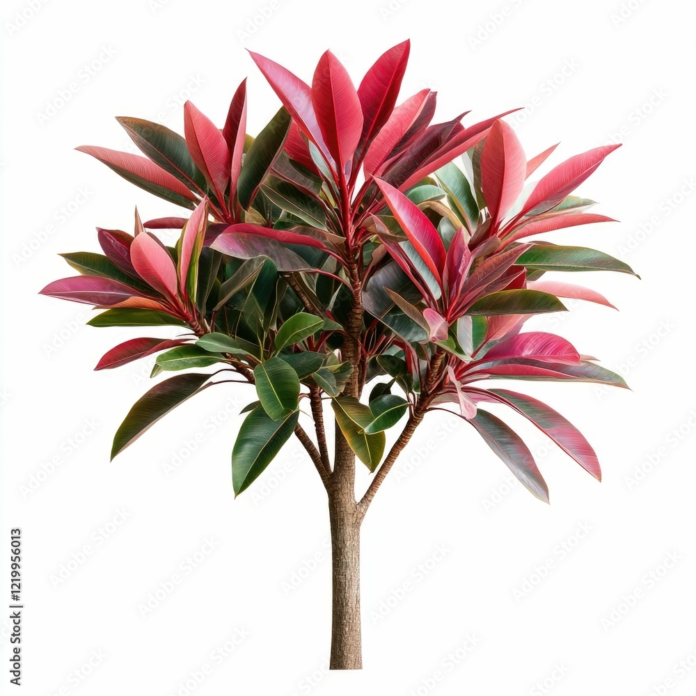 Poster stunning close up photograph of a vibrant tropical dragon tree showcasing its distinct red sap and r
