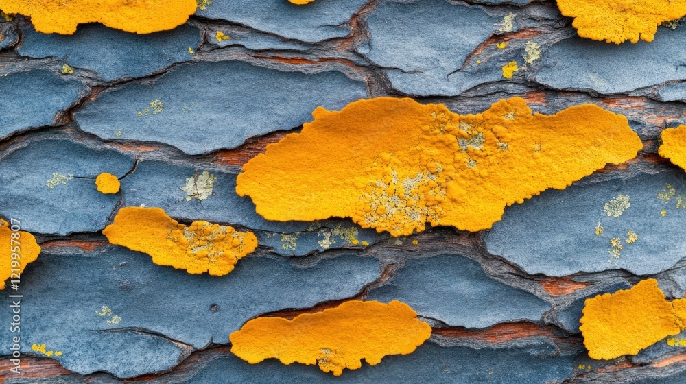 Poster detailed macro photograph showcasing the intricate and captivating patterns textures and colors of t