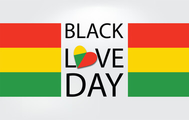 Unity in Diversity Black Love Day Design