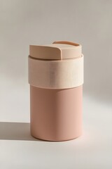 The skincare brand features a minimal and modern design, generation AI 