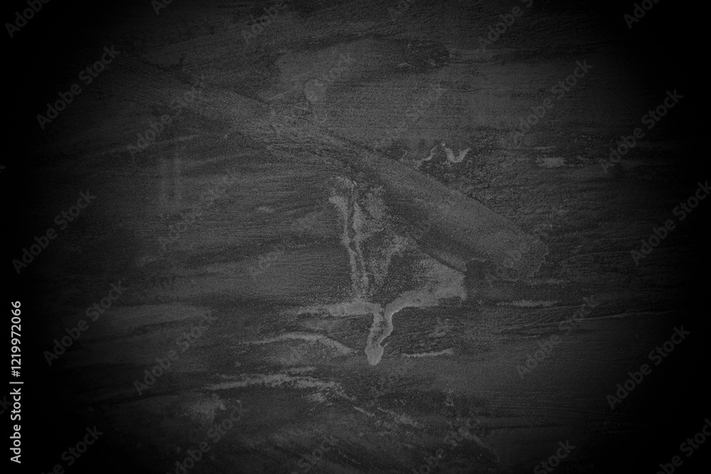 Aufkleber old wall texture smeared engine oil cement dark black gray background abstract grey color design are