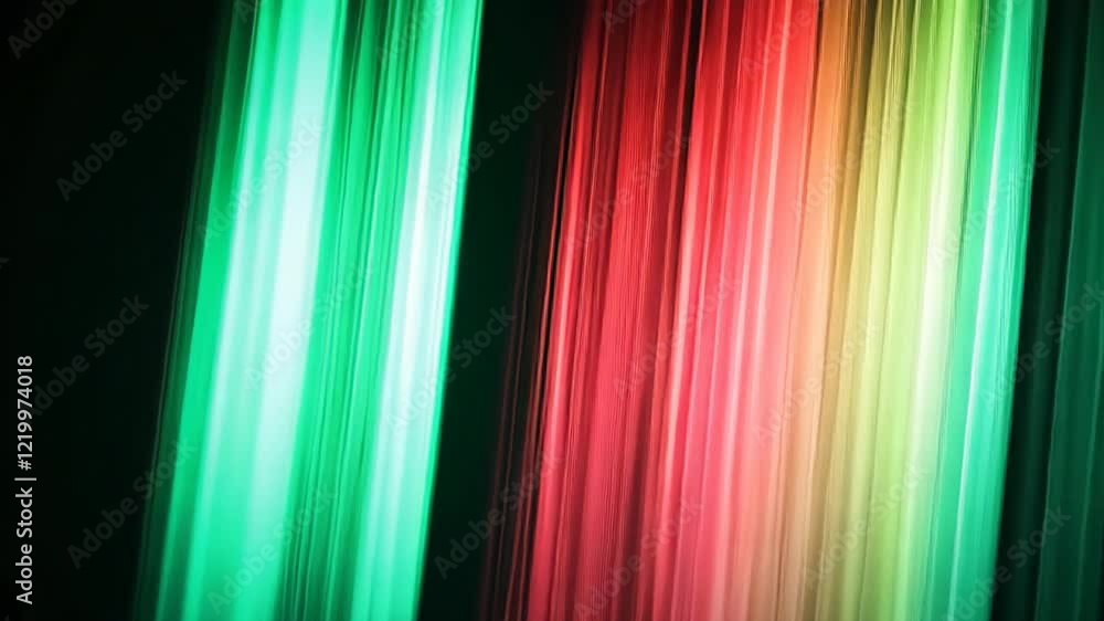 Poster flowing colors create a mesmerizing light display at the vibrant festival of hues in a lively urban 