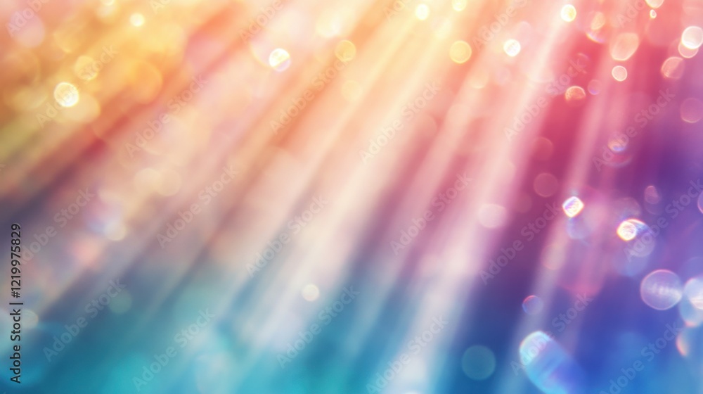 Poster abstract pastel background with bokeh. ideal for websites, presentations, or adding a dreamy, ethere