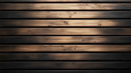 Obraz premium Wooden Panels Close-Up Texture Dramatic Lighting Minimalist Design Architecture