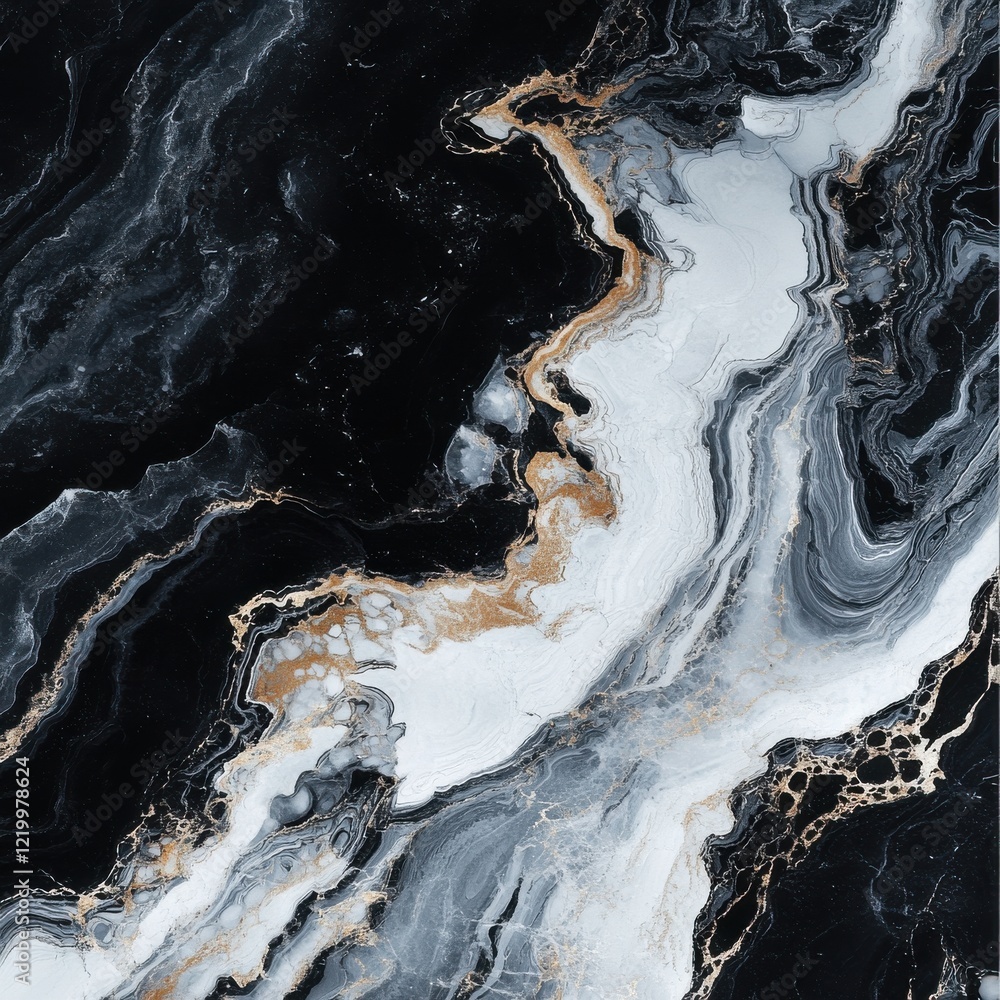 Poster mesmerizing abstract marble texture background with captivating fluid patterns and ethereal swirls
