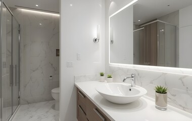 Bathroom Bathtub Toilet Hotel Decoration Interior Design