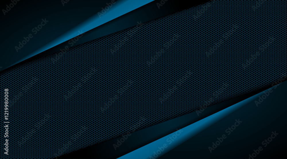 Poster presentation background design with shadow of geometric shape | minimal vector futuristic background